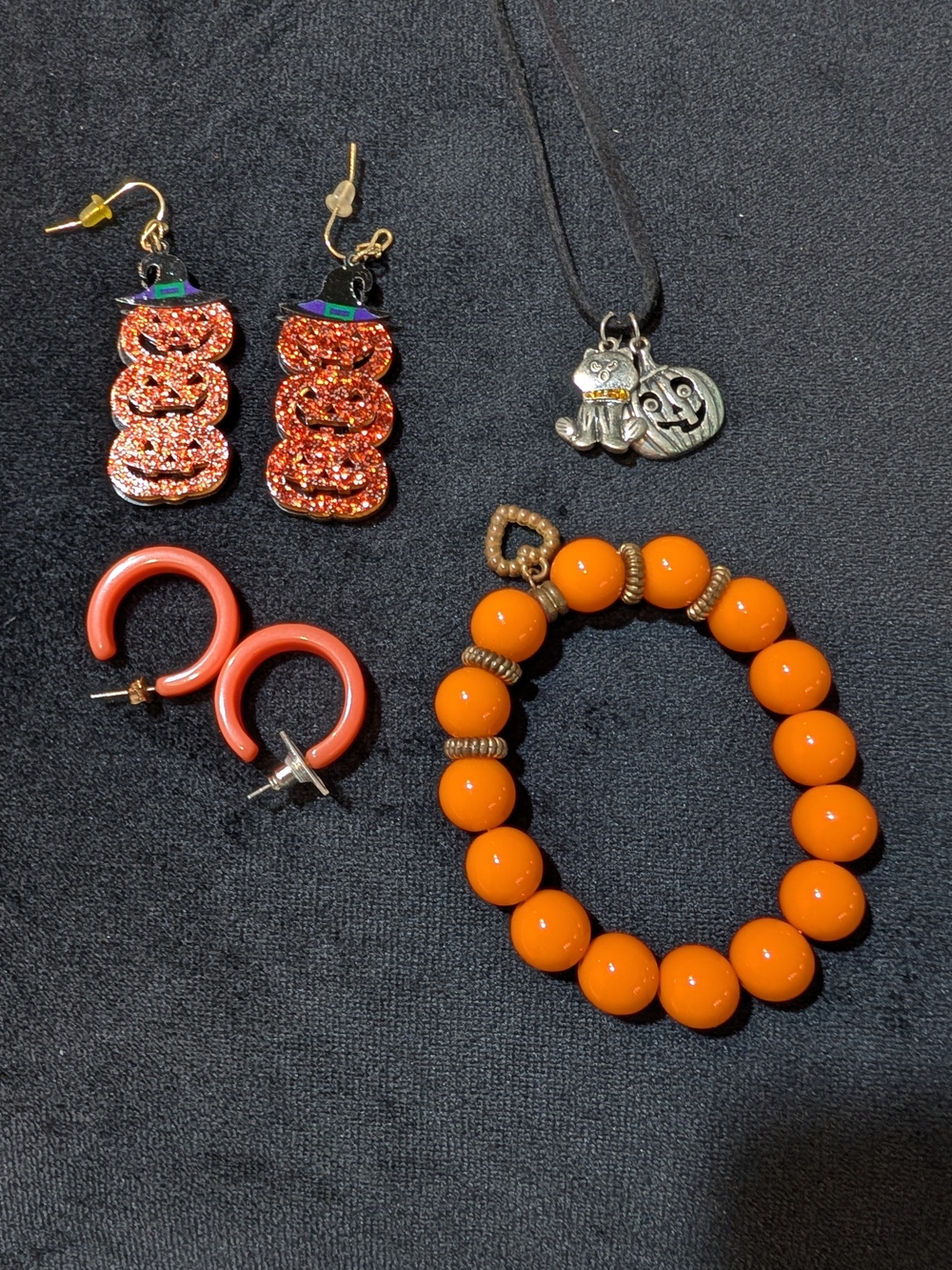 Assorted Mixed Halloween Fashion Jewelry Lot